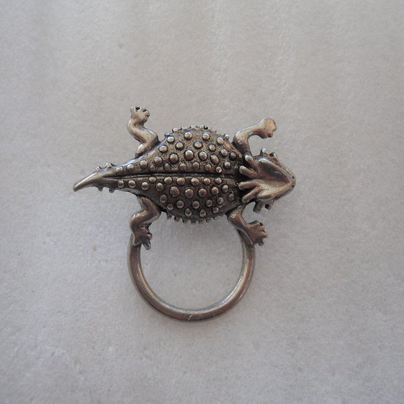 Vintage Belinda Woody - TX Horn Lizard - Picture 2 of 4